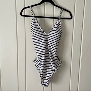 Cupshe Striped One Piece Swimsuit